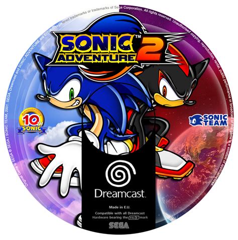 Sonic Adventure 2 Custom CD (Dreamcast) by CobraRoja on DeviantArt