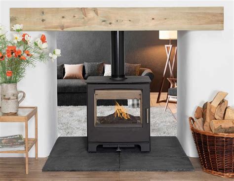 Mendip Woodland 8kW Double Sided Stove - Heat Design™