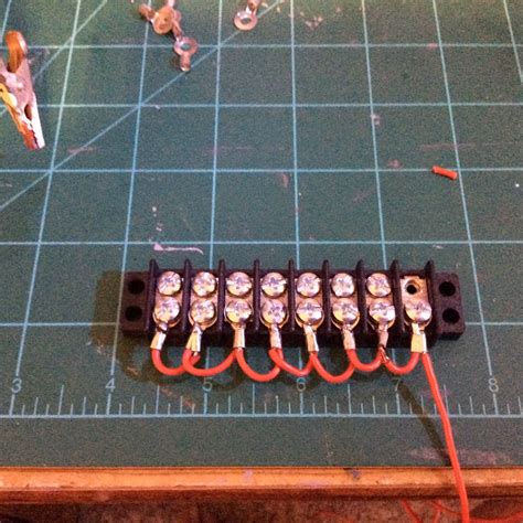 Old school wiring of terminal strips on my layout. | Model train layouts, Model trains, Ho model ...