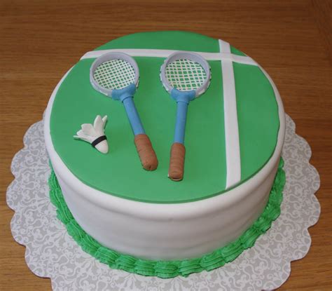 Badminton Cake - CakeCentral.com