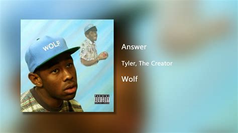 Answer - Tyler, The Creator (Clean) - YouTube