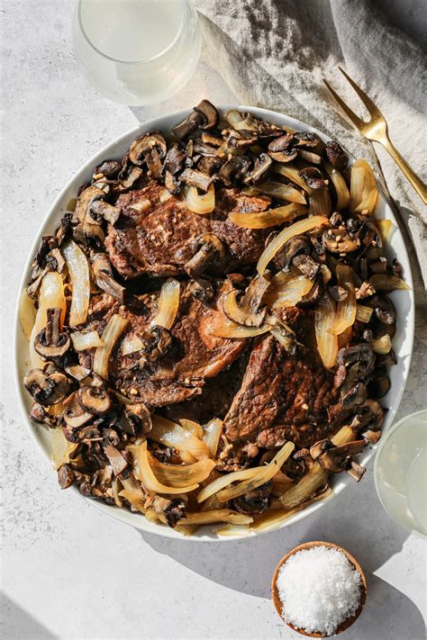 Slow Cooker Steak and Mushrooms - Small Farm Big Life