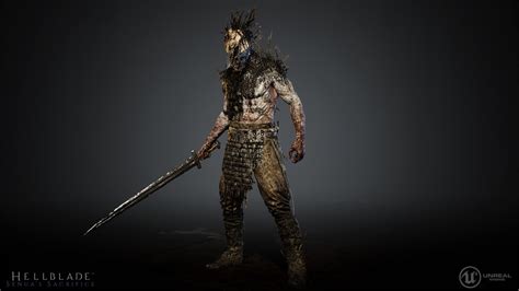 ArtStation - 'Warrior' from Hellblade: Senua's Sacrifice, Jeff Goslan ...