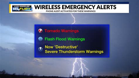 High impact Severe Thunderstorm Warnings added to Wireless Emergency Alerts beginning in August ...