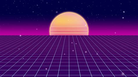 10 Minute Vaporwave Grid - Custom Clone Hero Background - YouTube