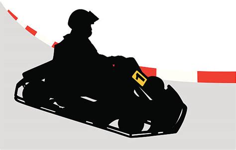 Royalty Free Racing Go Kart Silhouette Clip Art, Vector Images & Illustrations - iStock