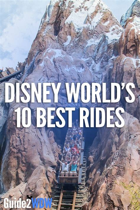 Disney World's 10 Best Rides | Guide2WDW | Disney world rides, Disney ...