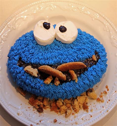 Jo and Sue: Cookie Monster Cake