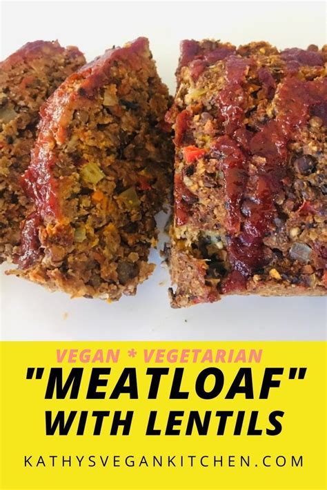 Vegan Meatloaf | Kathy's Vegan Kitchen | Recipe | Vegan recipes easy ...