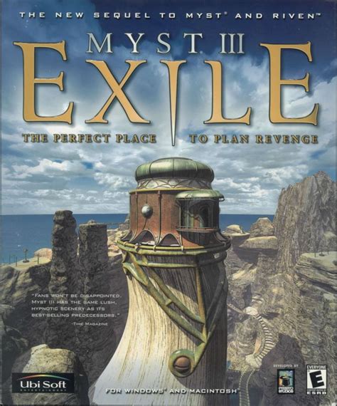 Myst III: Exile (2001) Macintosh box cover art - MobyGames