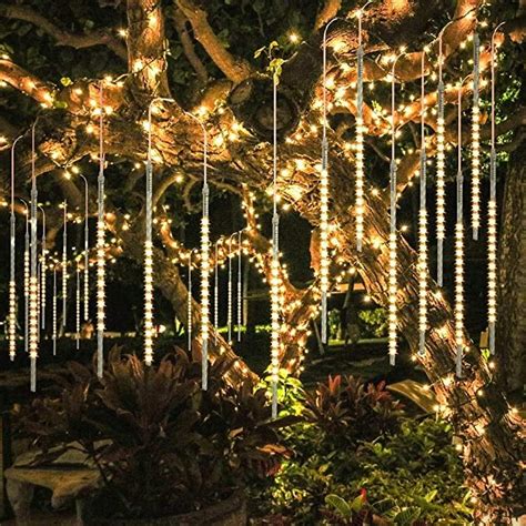 LED Icicle Waterproof Cascading Lights | The Best 2019 Outdoor Christmas Decor on Amazon ...