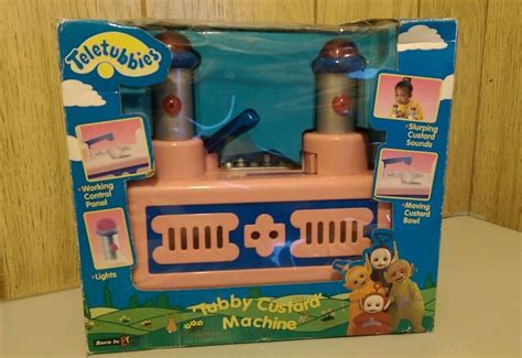 Rare Teletubbies Tubby Custard Machine ~ still in box | #1811776291