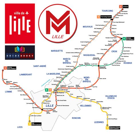 Plan Métro Lille - Guidebooky le Plan du Métro de Lille PDF