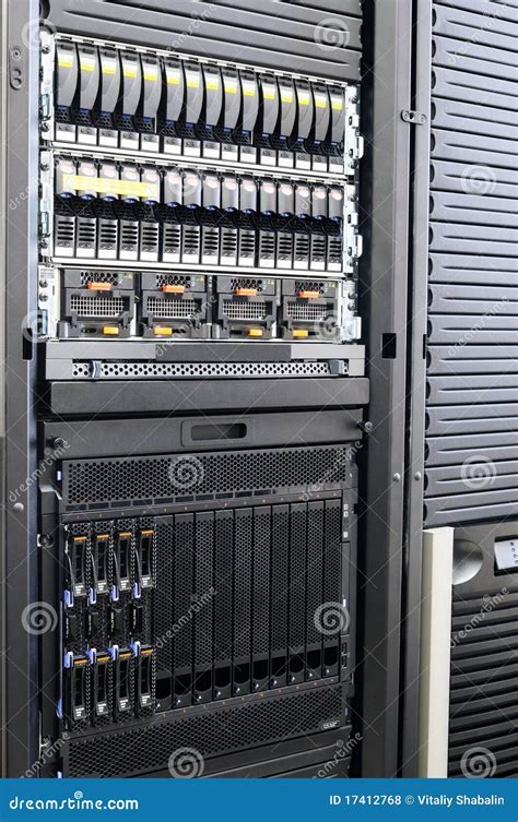 Rack Mounted Servers Stock Photo | CartoonDealer.com #17412768