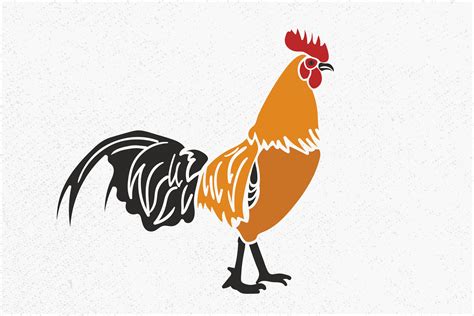 Rooster SVG File Graphic by camelsvg · Creative Fabrica