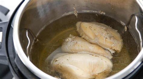 Instant Pot Poached Chicken Breasts | Create Kids Club