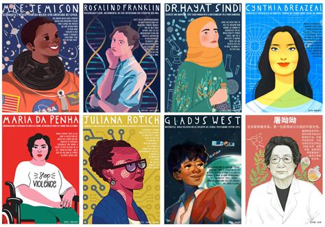 Posters of 8 Women Role Models in STEM - Saint Louis Science Center