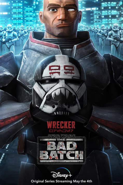 Star Wars: The Bad Batch Honors Wrecker with Key Art Poster- Or Else