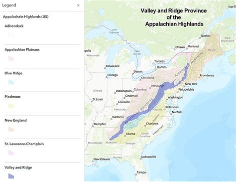 Ridge-and-Valley Appalachians - Wikipedia