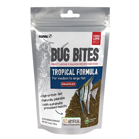 Bug Bites Tropical Granules - Fluval - SaltwaterAquarium.com