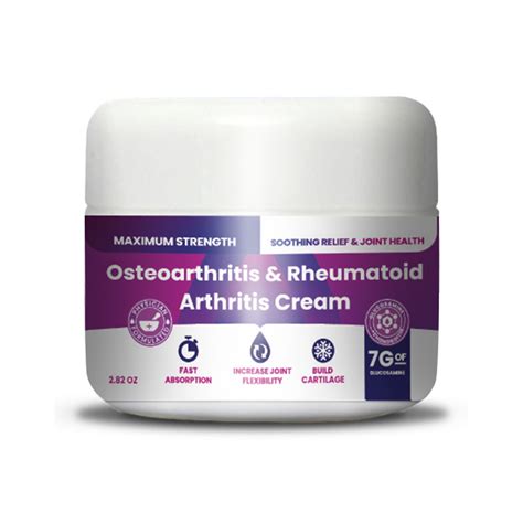 Osteoarthritis and Rheumatoid Arthritis Cream - NerveSpa.com