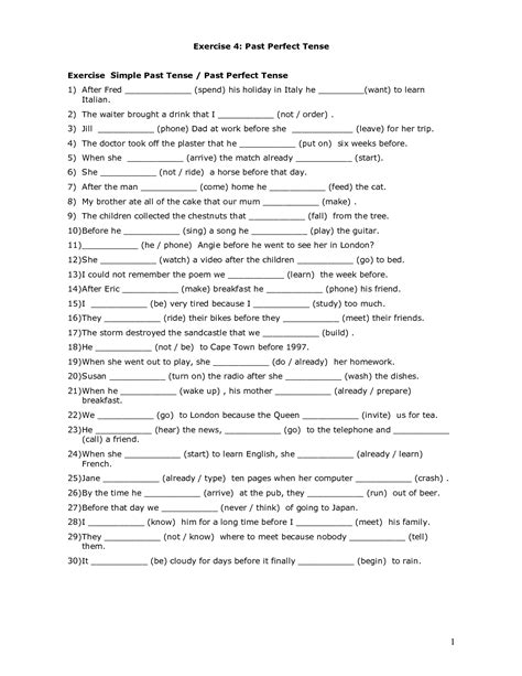 12 Best Images of Past Present Tense Verb Worksheets - Past Present and ...