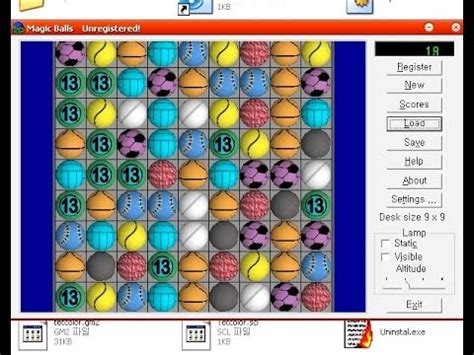 Magic Games : Magic Balls (Windows game 2000) - YouTube