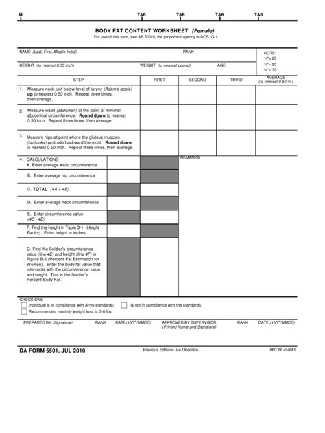 Da Form 5500 Fillable - Printable Forms Free Online