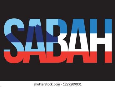 Sabah State Malaysia Flag Stock Vector (Royalty Free) 1229289031 ...