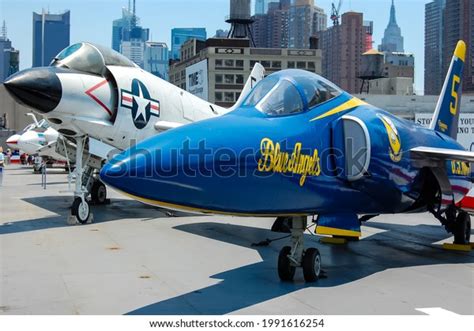 Blue Angels Grumman F11 Tiger On Stock Photo 1991616254 | Shutterstock