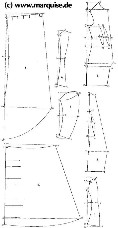 Late 19th Century Sewing Patterns