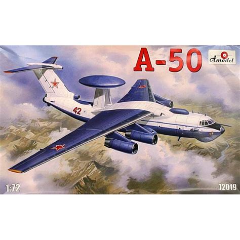 AMO-72019 1/72 Ilyushin/Beriev A-50 Shmel (NATO-code 'Mainstay') Russian AEW Aircraft model kit