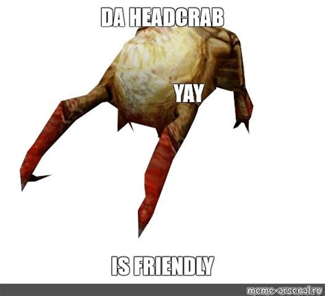 Create meme "the headcrab PNG, half life headcrab, headcrab of half ...