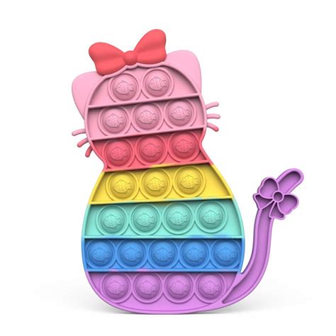 Rainbow Cat Pop It– Pop Its Toys