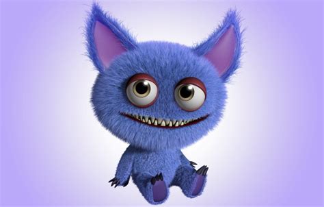 Cute Animated Monster Wallpaper - WallpaperSafari