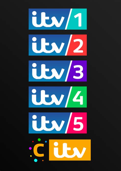 ITV 2020 Rebrand Project: Giving each channel a new look, and a ...