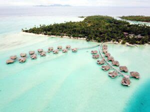 34 Drone Photos of Overwater Bungalows In Tahiti