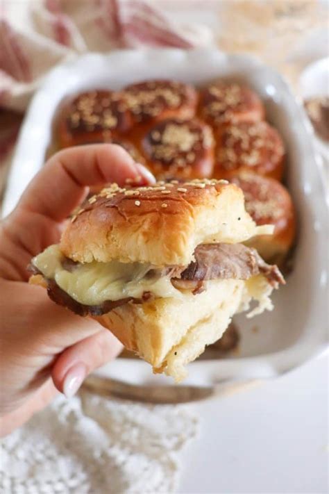 Roast Beef Sliders Recipe » Homemade Heather