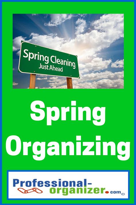 Spring Organizing and Cleaning - Ellen's Blog, Professional Organizing for Kingwood & Houston