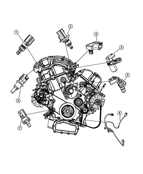 Dodge Journey Sending unit, switch. Oil pressure. [2.0l i4 - 05149098AA | Libertyville IL