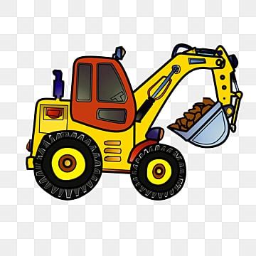 Best Excavator Clipart Shovel Equipment PNG Images with Transparent Background