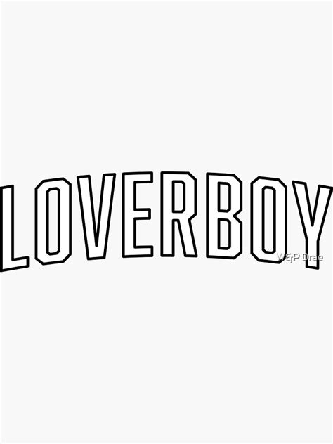 "certified lover boy drake" Sticker for Sale by Djkkdcb3 | Redbubble