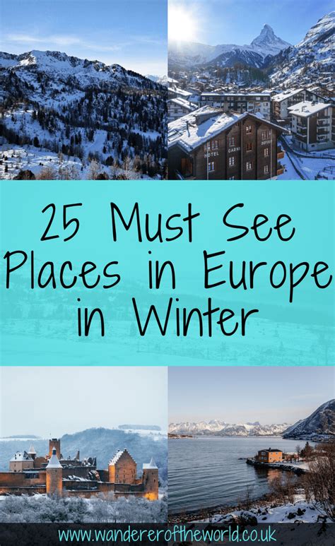 25 utterly charming must see places in europe in winter – Artofit