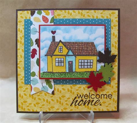 Savvy Handmade Cards: Welcome Home Card