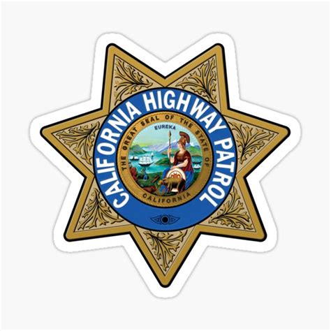 "California Highway Patrol - badge - shield - logo - trooper Police ...