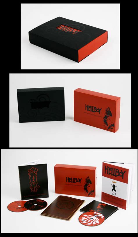 Hellboy DVD box set design by AKADoom on DeviantArt