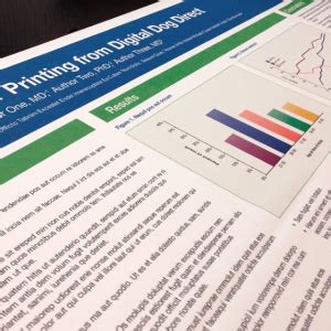Scientific and Research Poster Printing with Standout Quality on Fabric, Paper, or Vinyl ...