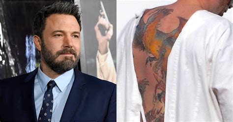 Ben Affleck's Tattoos | POPSUGAR Celebrity