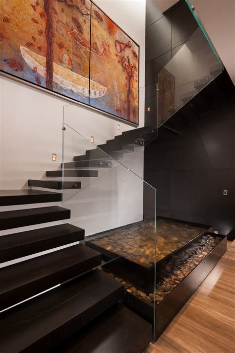 20 Glass Staircase Wall Designs With A Graceful Impact On The Overall Decor - Architecture & Design