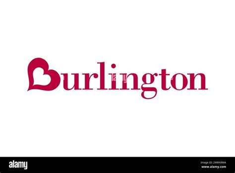 Burlington department store, Logo, White background Stock Photo - Alamy